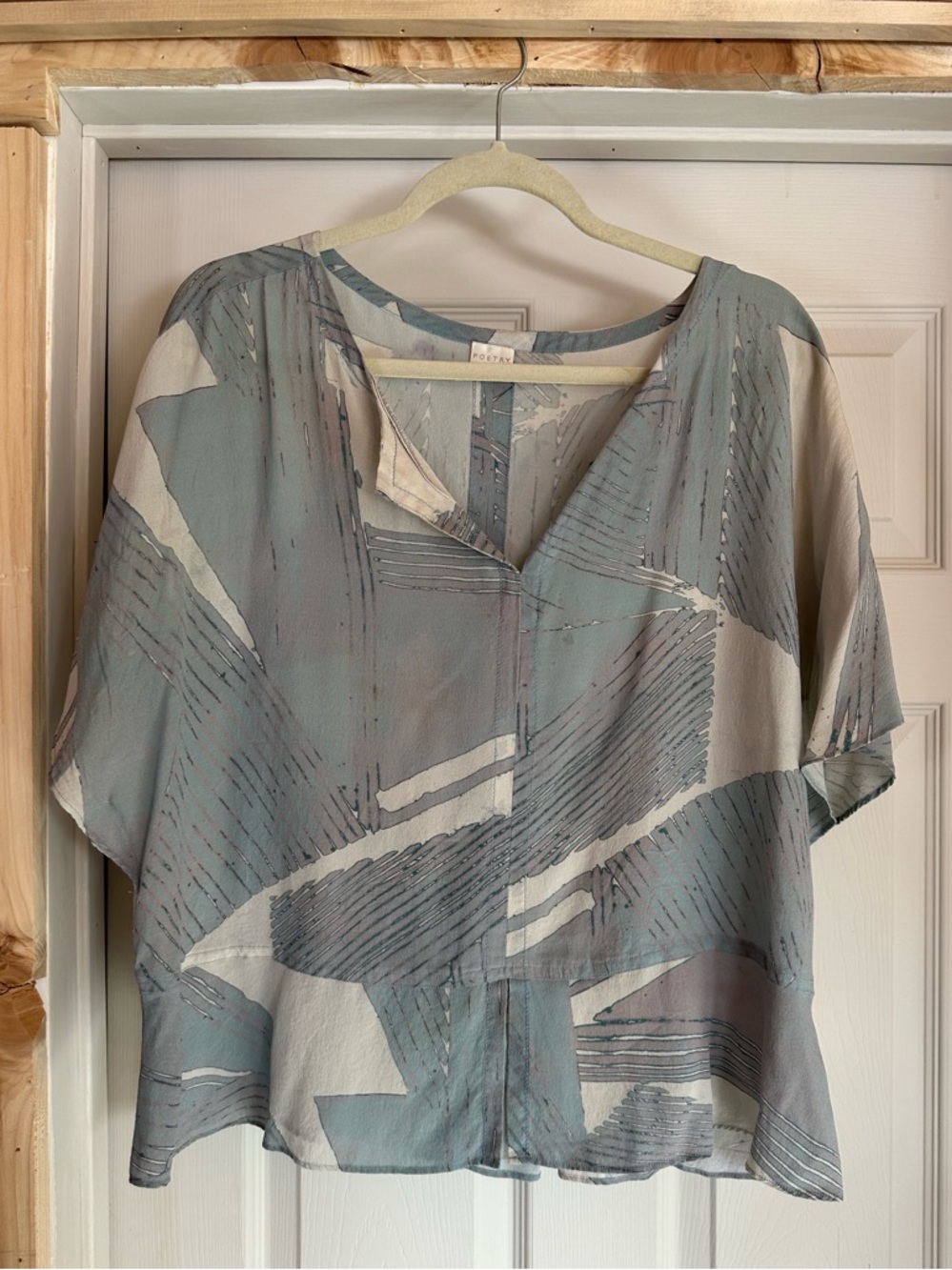 Poetry UK Silk Blouse